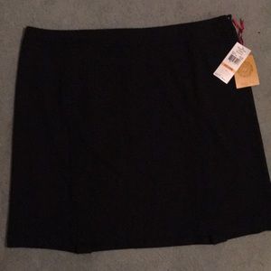 NWT Ruby Rd black skirt size 24W